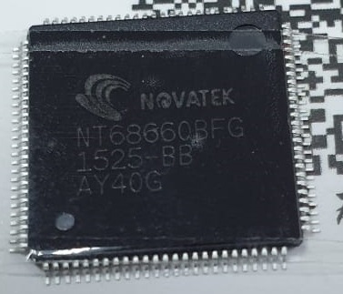 Процессор для скалера монитора NT68660UFG NT68660QFP (НОВЫЙ)